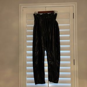 Zara leather pants